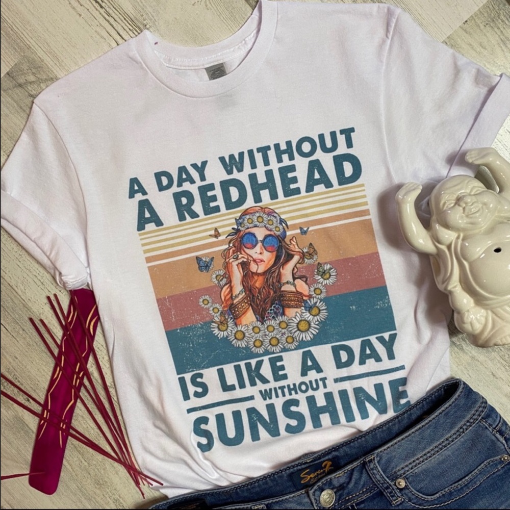 Retro Redhead & Sunshine Tee
